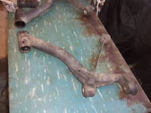 Driver's side control arm.