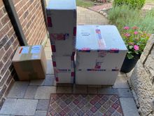 UPS dropped. Got my exercise done for the day