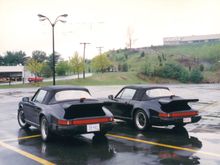 Twins at an auto cross