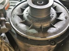 Alternator Pulley View