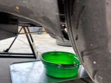 Make sure you look around while doing an oil change….