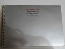 original new owner's manual 140 pages with special 16 pages speedster supplement french edition $65.
