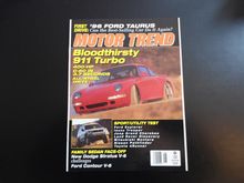 an eight pages reprint road test of the mighty 993 turbo $15.