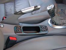 Replaced the dinged-up ashtray insert, as shown.