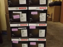 Custom high output Bosch alternators ready to ship.