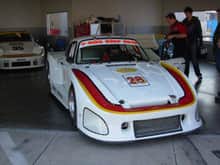 With my son getting ready  to head out at Rennsport III Daytona 2006