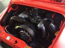 Engine in the car
