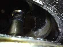 Exhaust valve stem and guide