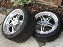 Almost new Michelin PS Cup 2 tires