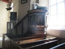 The pulpit.