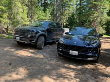 While the Ford is more capable off road, I guarantee you I had more fun on the drive!