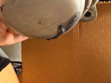 
Flipping the mount upside down, yep this is coming from the mount. I’m not sure this is supposed to leak like that… interestingly, the values for pressure and current (both signals monitored for PADM) were still within spec, as I had no fault.

This means the mounts can indeed start to fail without you knowing about it. Happy I did all of this, my suspicion is confirmed!