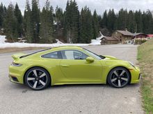 From the drive to Lausanne - snow was still in the alps (good to know)