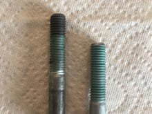 Old bolt on the left, new one from Pelican Parts 900-067-229-01