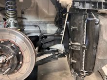 installed and same light shining... doesn't seem like much gets through now.