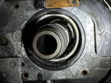 view of notch at 2oclock in shaft housing