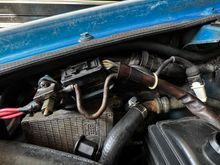 Coolant line run above 14 pin