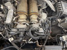 2.9L with cross bar and intake/turbo plumbing removed 