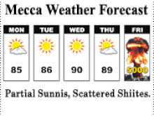 mecca forecast