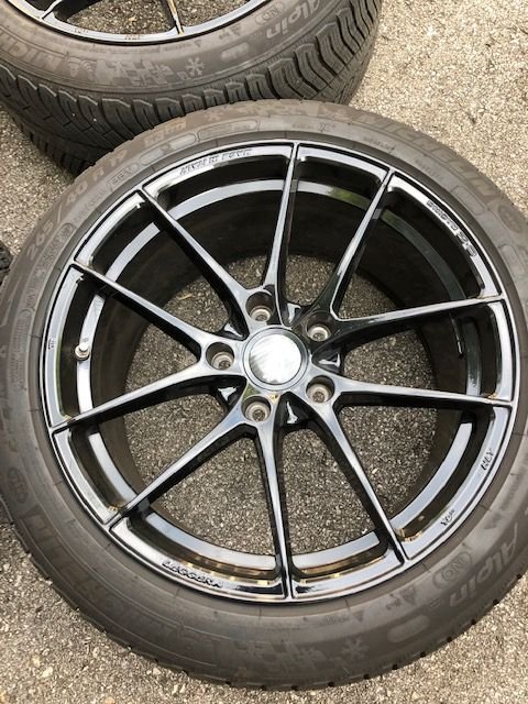 Wheels and Tires/Axles - 19" Cayman/Boxster Winter Wheel/Tire Package (OZ Leggera/Michelin Alpin) - Used - 2012 to 2019 Porsche Cayman - Louisville, KY 40207, United States