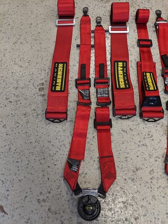 Interior/Upholstery - FS: Pair of RED schroth 5 point harnesses (Expired) - Used - Flemington, NJ 08822, United States