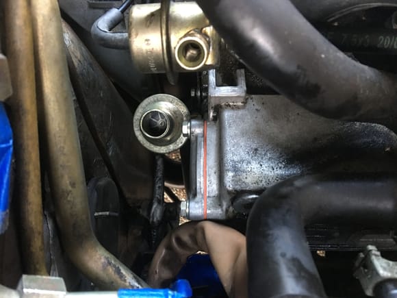 I replaced both rear cam tower seals with Roger’s silicone seals.
