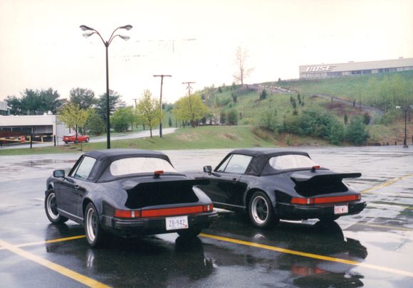 Twins at an auto cross