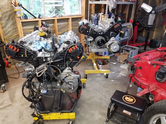 My own 928 engine assembly line