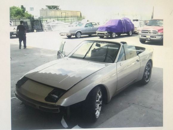 David pagan Promotion  1990 S2 Porsche 944  S2  Paint restoration