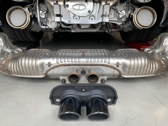 OEM OPF exhaust system