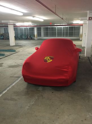 Fitted custom Carnawa car cover. Hugs tail correct fit