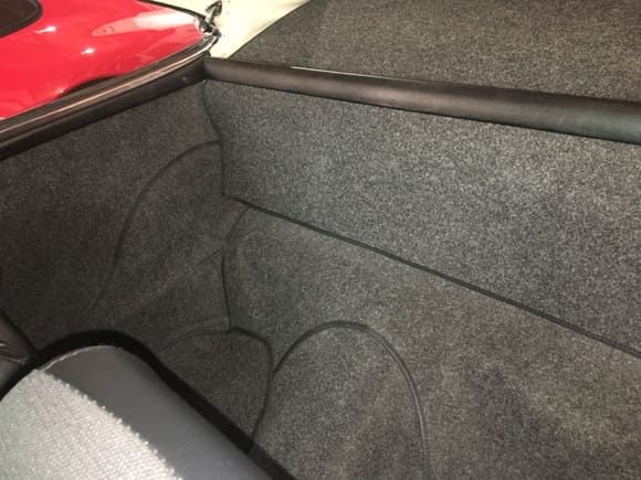 RS carpet kit rear seat delete