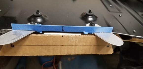 Front mounting tabs