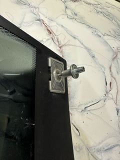 mounting studs with adjuster