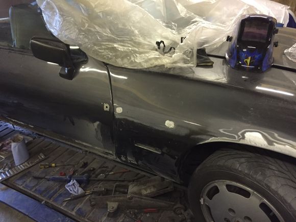 Deleting the rubbing stips