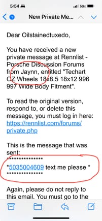 I received 3 replies to an earlier post on this wheel listing. Sounds like all 3 are scammers. RL Community BEWARE!!