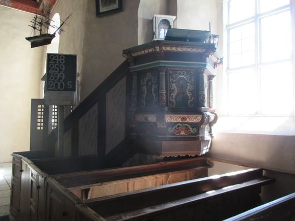 The pulpit.