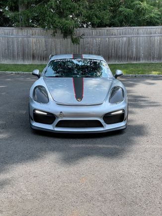 Bayson R bumper with Cayman S bumper bar / tow-hook