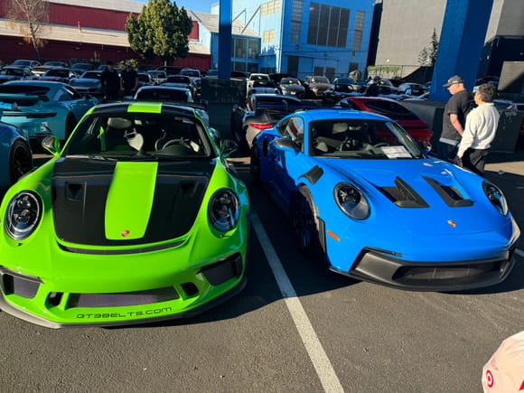 mine is the blue one next to previous generation RS…
