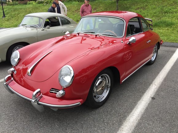 Ralph's (RiasMax) beautiful 356 - must betough deciding whether to drive this or his yellow C4S