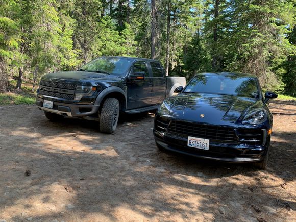 While the Ford is more capable off road, I guarantee you I had more fun on the drive!