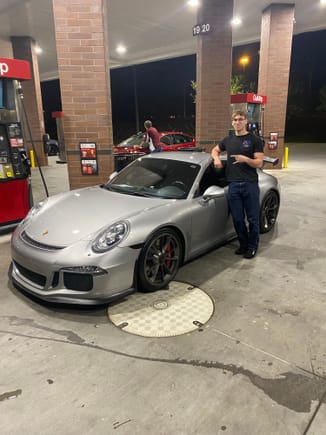 Picking up the GT3 after selling the 599