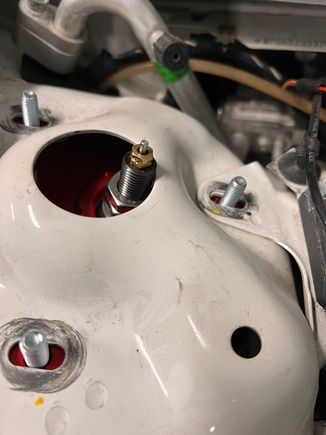 Doh!  We want to use all of the camber adjustment enabled by those slots.