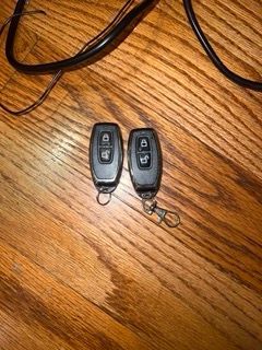 Wireless Keyfob Remotes for activating PSE On/Off. Batteries are still operational.