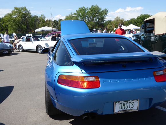 Beachy now sports new plates. I can't take all the credit. I saw a VW GT with OMGT.