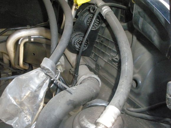 Looks like they tied off a lot of things properly and not just hacked into the car.