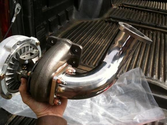 Attached the new dp to turbo