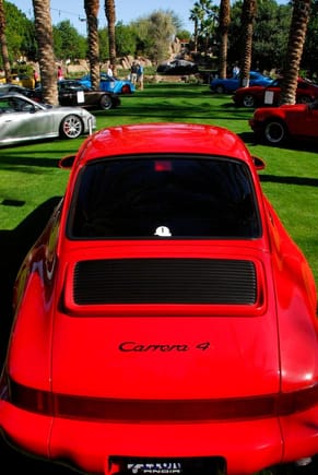 My 964 C4 at the Porsche 991 Launch Event