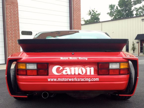 Rear of the 924