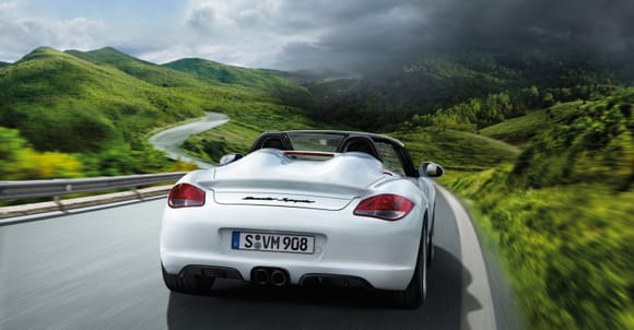 2011 Carrara White Porsche Boxster Spyder wallpaper 002